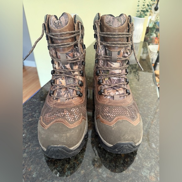 Bottes De Chasse Cabela's Inferno DryPlus Thinsulate - Homme - Taille 10 D - Cuir Camouflage